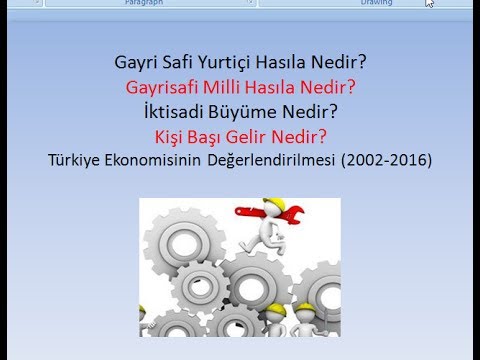 Gayri Safi Yurtiçi Hasıla (GSYH) Nedir?